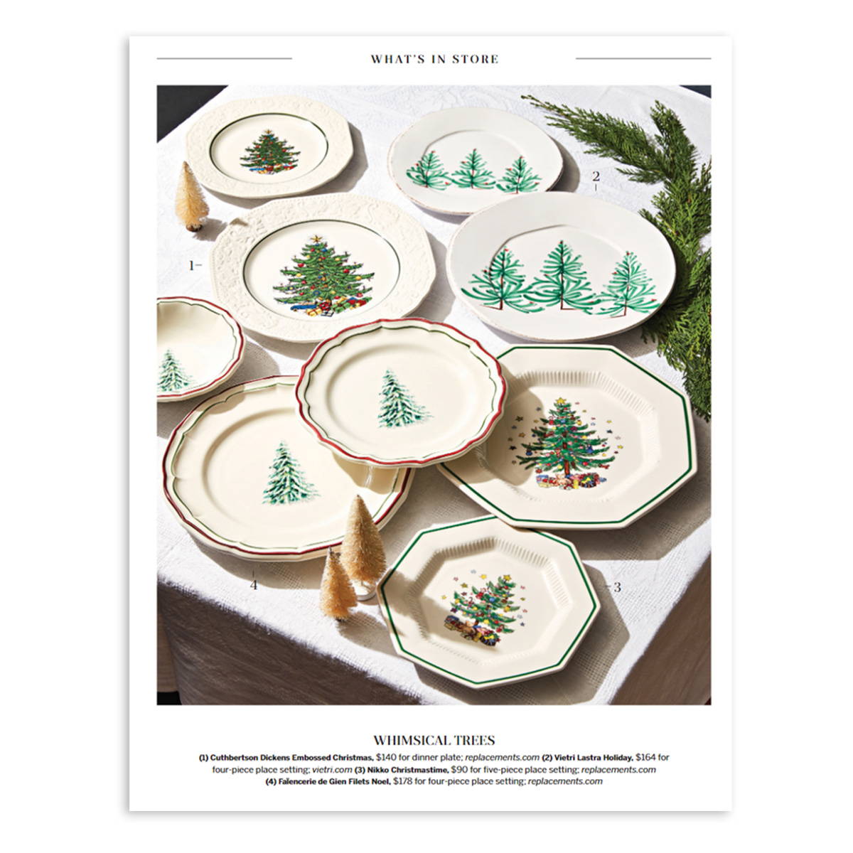 GIEN COLLECTION NOEL 2021 プレート GIEN COLLECTION NOEL 2021 プレート